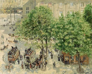 Place du Theatre-Francais, Frühling, 1898